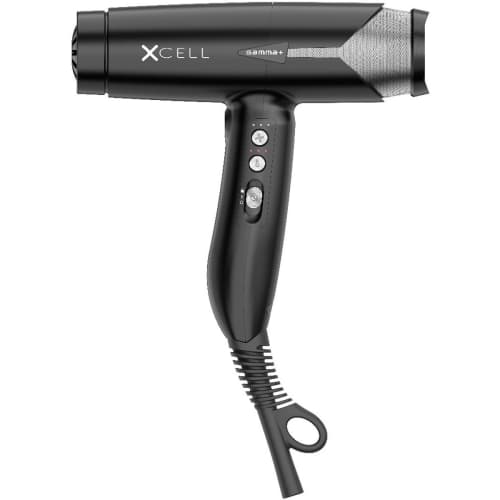 Gamma+ XCELL Digital Motor Hair Dryer, 1875W, Black